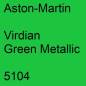 Preview: Aston-Martin, Virdian Green Metallic, 5104.